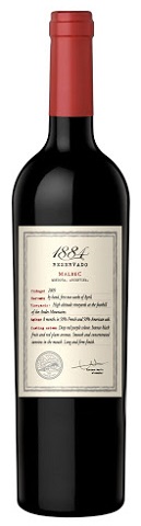 1884 reservado malbec 750 ml single bottleCochrane Liquor Delivery