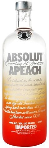 absolut apeach 750 ml single bottleCochrane Liquor Delivery