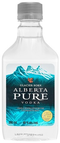 alberta pure vodka 200 ml single bottleCochrane Liquor Delivery