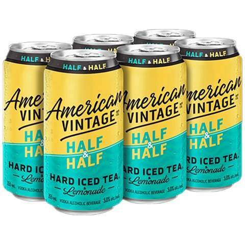 american vintage hard iced tea half & half 355 ml - 6 cansCochrane Liquor Delivery
