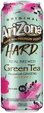 arizona hard green ice tea 473 ml single canCochrane Liquor Delivery