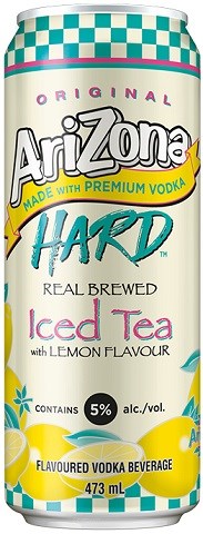 arizona hard lemon iced tea 473 ml single canCochrane Liquor Delivery