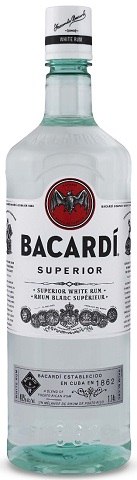 bacardi superior white rum 1.14 l single bottleCochrane Liquor Delivery