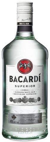 bacardi superior white rum 1.75 l single bottleCochrane Liquor Delivery