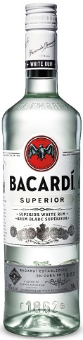 bacardi superior white rum 750 ml single bottleCochrane Liquor Delivery