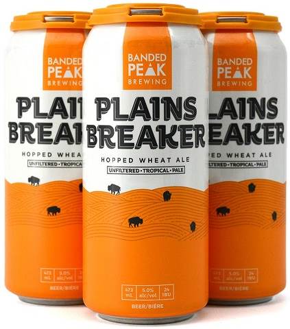 banded peak plainsbreaker 473 ml - 4 cansCochrane Liquor Delivery