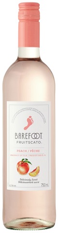 barefoot fruitscato peach moscato 750 ml single bottleCochrane Liquor Delivery