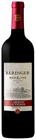 beringer main & vine cabernet sauvignon 750 ml single bottleCochrane Liquor Delivery