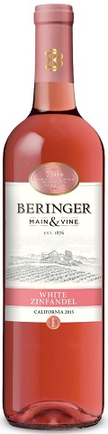 beringer main & vine white zinfandel 750 ml single bottleCochrane Liquor Delivery