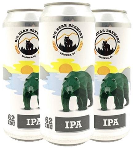 big bear ipa 473 ml - 4 cansCochrane Liquor Delivery