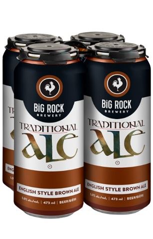 big rock traditional ale 473 ml - 4 cansCochrane Liquor Delivery