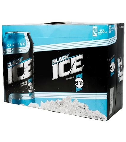 black ice 355 ml - 24 cansCochrane Liquor Delivery