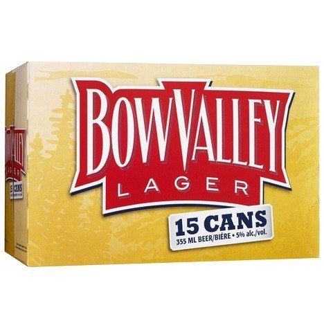 bow valley lager 355 ml - 15 cansCochrane Liquor Delivery