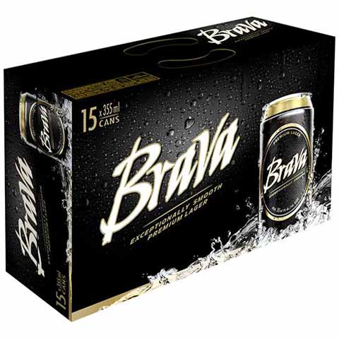 brava 355 ml - 15 cansCochrane Liquor Delivery