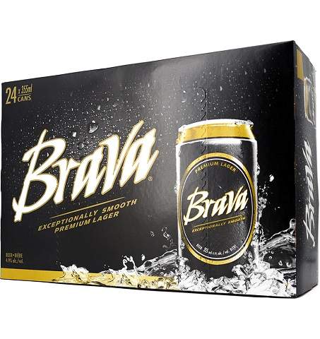 brava 355 ml - 24 cansCochrane Liquor Delivery