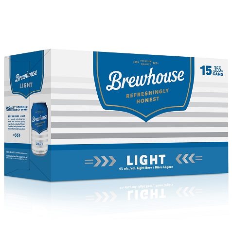 brewhouse light 355 ml - 15 cansCochrane Liquor Delivery