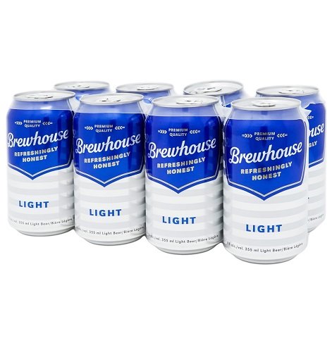 brewhouse light 355 ml - 8 cansCochrane Liquor Delivery