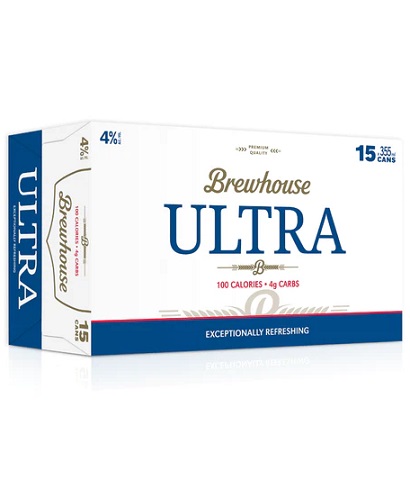 brewhouse ultra 355 ml - 15 cansCochrane Liquor Delivery