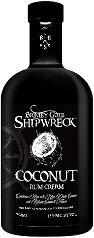 brinley gold shipwreck coconut rum cream 750 ml single bottleCochrane Liquor Delivery