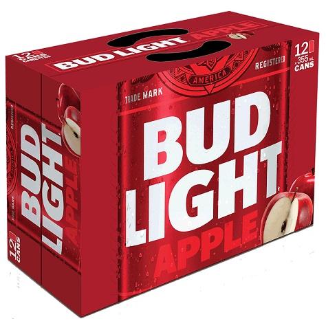 bud light apple 355 ml - 12 cansCochrane Liquor Delivery