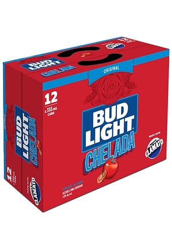 bud light chelada 355 ml - 12 cansCochrane Liquor Delivery