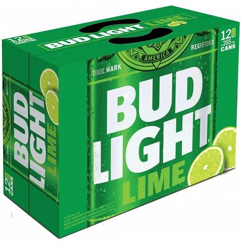 bud light lime 355 ml - 12 cansCochrane Liquor Delivery
