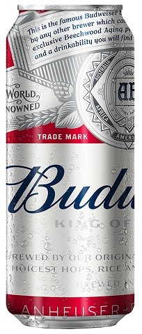 budweiser 740 ml single canCochrane Liquor Delivery