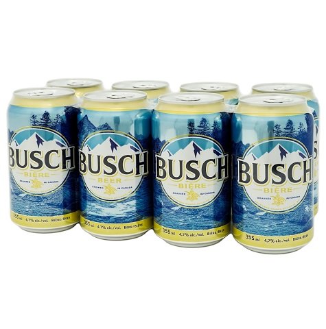 busch 355 ml - 8 cansCochrane Liquor Delivery