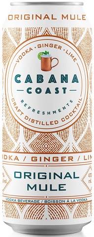 cabana coast moscow mule 473 ml single canCochrane Liquor Delivery