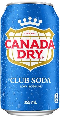 canada dry club soda 355 ml single canCochrane Liquor Delivery