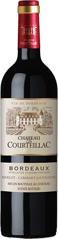 chateau de courteillac bordeaux 750 ml single bottleCochrane Liquor Delivery