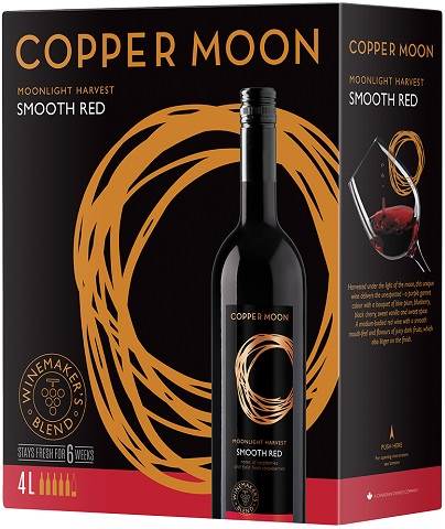 copper moon smooth red 4 l boxCochrane Liquor Delivery