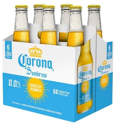 corona sunbrew 0.0% 330 ml - 6 bottlesCochrane Liquor Delivery
