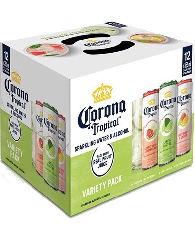 corona tropical variety 355 ml - 12 cansCochrane Liquor Delivery