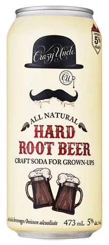 crazy uncle hard root beer 473 ml single canCochrane Liquor Delivery
