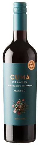 cuma organic malbec 750 ml single bottleCochrane Liquor Delivery