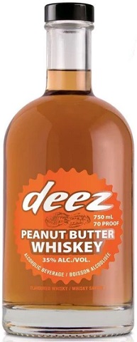 deez peanut butter whisky 750 ml single bottleCochrane Liquor Delivery