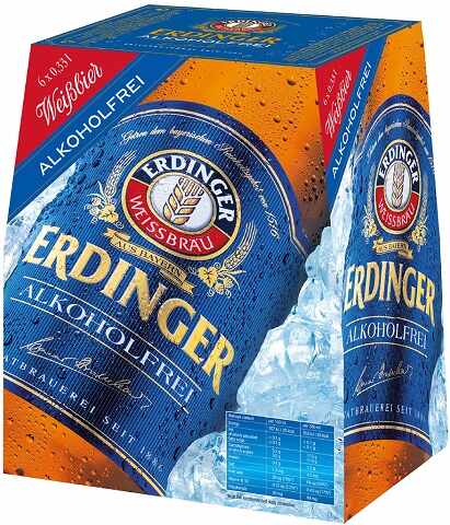 erdinger weissbier alkoholfrei 330 ml - 6 bottlesCochrane Liquor Delivery