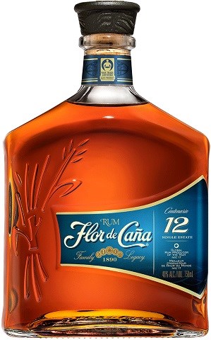 flor de cana centenario 12 year rum 750 ml single bottleCochrane Liquor Delivery