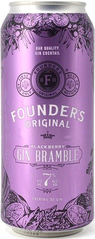 founder's original gin bramble 473 ml single canCochrane Liquor Delivery