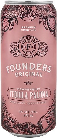 founder's original tequila paloma 473 ml single canCochrane Liquor Delivery