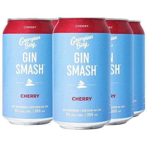 georgian bay cherry gin smash 355 ml - 6 cansCochrane Liquor Delivery