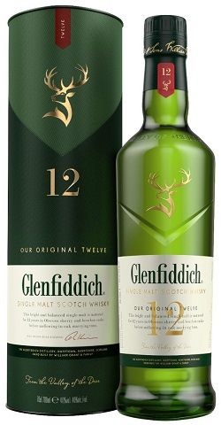 glenfiddich 12 year old single malt 750 ml single bottleCochrane Liquor Delivery