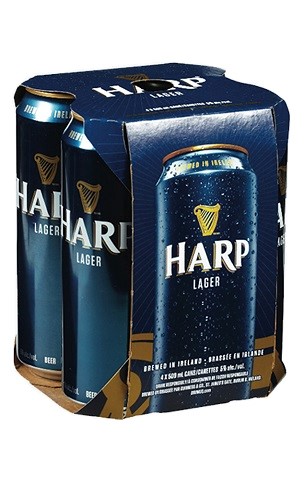 harp lager 500 ml - 4 cansCochrane Liquor Delivery