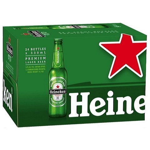 heineken 330 ml - 24 bottlesCochrane Liquor Delivery