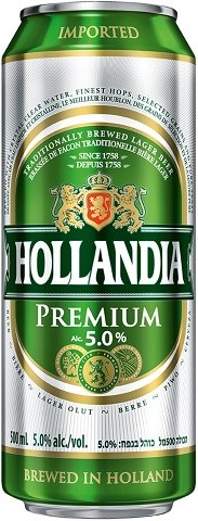 hollandia premium lager 500 ml single canCochrane Liquor Delivery