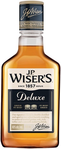j.p. wiser's deluxe 200 ml single bottleCochrane Liquor Delivery
