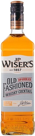 j.p. wiser's old fashioned whisky cocktail 750 ml single bottleCochrane Liquor Delivery
