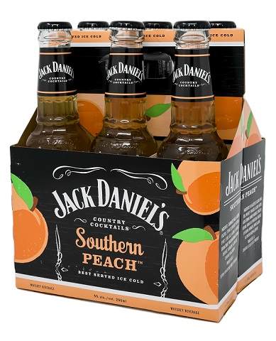 jack daniel's country cocktails southern peach 296 ml - 6 bottlesCochrane Liquor Delivery