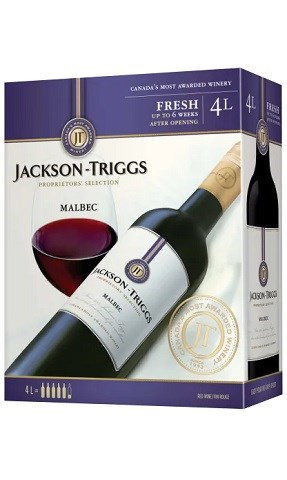 jackson-triggs proprietors' selection malbec 4 lCochrane Liquor Delivery